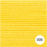 Rico Yarn & Wool 006 Yellow Rico Ricorumi DK Cotton Yarn, 25g All Colours 4050051561582 4050051561582