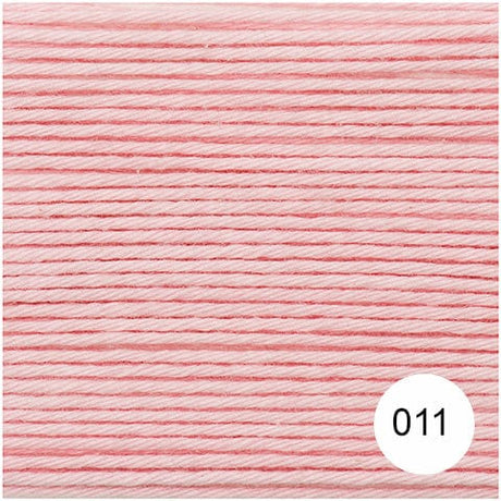 Rico Yarn & Wool 011 Pink Rico Ricorumi DK Cotton Yarn, 25g All Colours 4050051561643 4050051561643