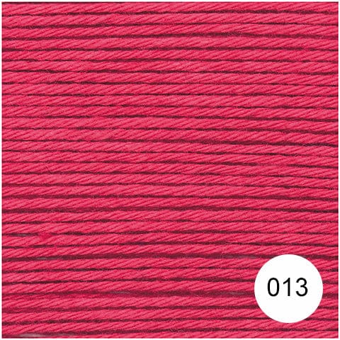 Rico Yarn & Wool 013 Raspberry Rico Ricorumi DK Cotton Yarn, 25g All Colours 4050051561674 4050051561674