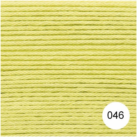 Rico Yarn & Wool 046 Light Green Rico Ricorumi DK Cotton Yarn, 25g All Colours 4050051562008 4050051562008