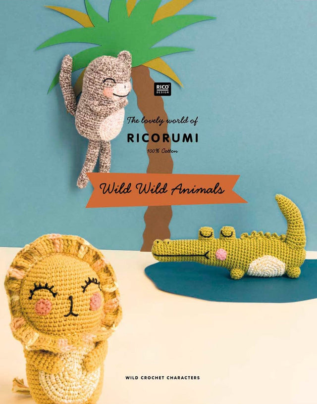 Rico Crochet Patterns Wild Wild Animals Ricorumi Pattern Book, Rico Design 4051271448677 4051271448677