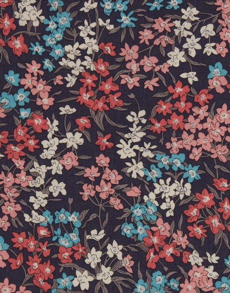 Liberty Fabrics Liberty Fabrics Tana Lawn® SS21: Atlas of Dreams Liberty Fabrics Tana Lawn® Sea Blossoms B 10599