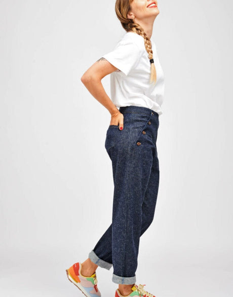 I AM Patterns Trousers & Shorts Nout Ladies Sailor Trousers, I AM Patterns 13893