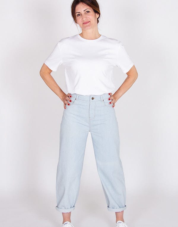 I AM Patterns Trousers & Shorts Sunshine Jeans Sewing Pattern, I AM Patterns 11627