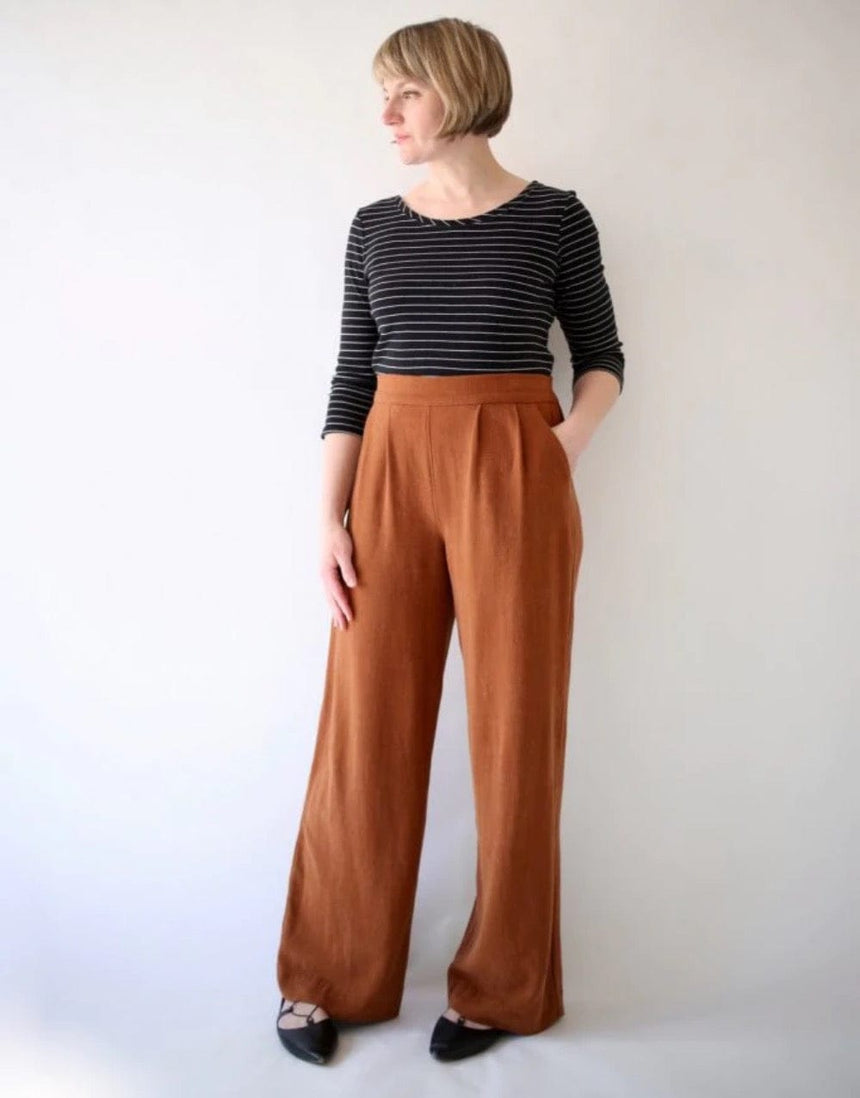 Made by Rae Trousers & Shorts Rose Pants Sewing Pattern, Made by Rae 702082345184 702082345184