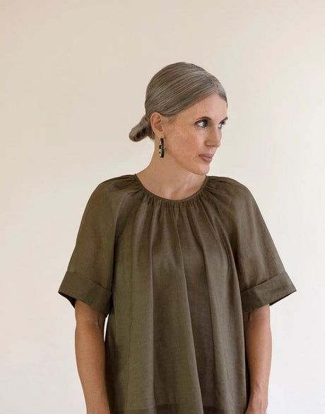 Pattern Fantastique Tops Shirts & Blouses Calyx Smock Sewing Pattern, Pattern Fantastique 12850