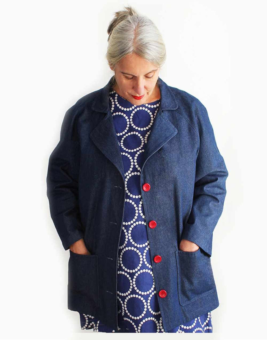 Sewgirl Sewing Patterns Lottie Coat Sewing Pattern, Sewgirl 13300