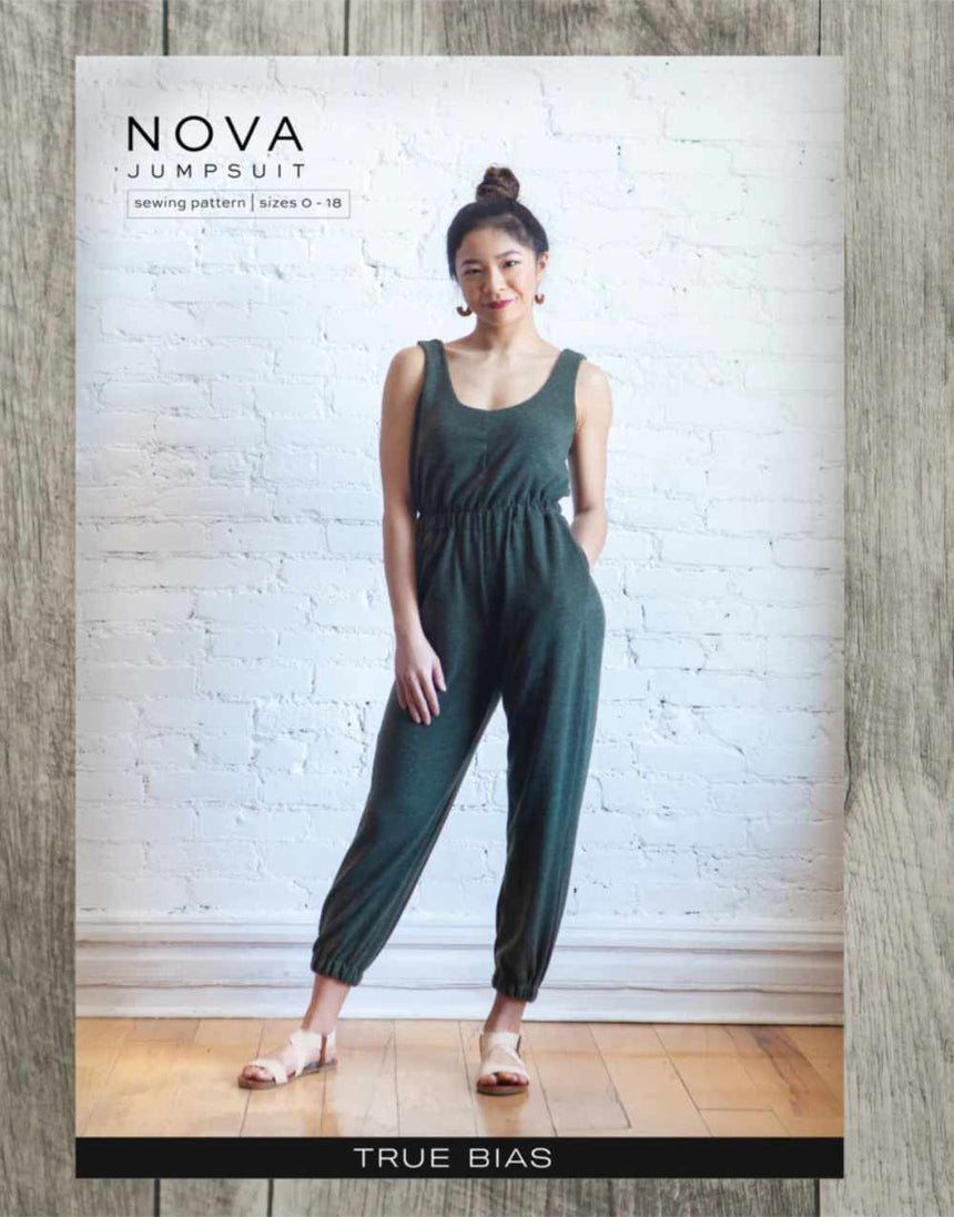 True Bias All Sewing Patterns Nova Jumpsuit Sewing Pattern, True Bias 650076812887