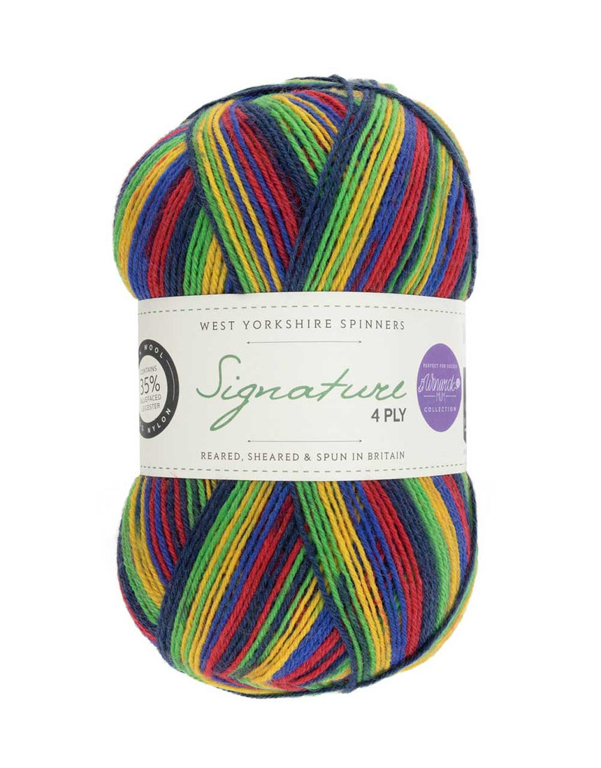 West Yorkshire Spinners Yarn & Wool Bright Side Signature 4-Ply Yarn, Winwick Mum, West Yorkshire Spinners 5053682068740 5053682068740