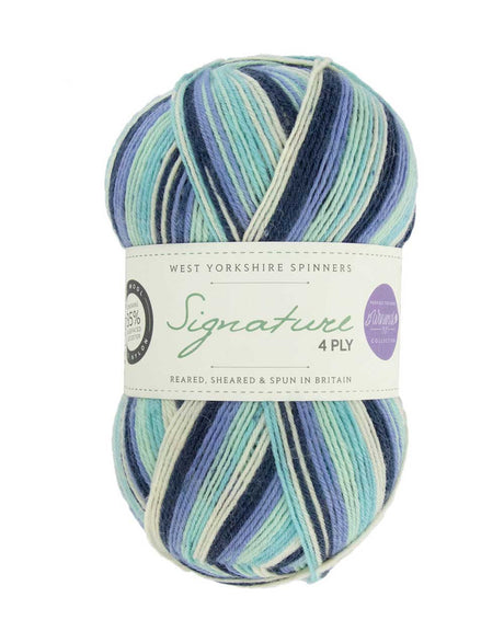 West Yorkshire Spinners Yarn & Wool Winter Icicle Signature 4-Ply Yarn, Winwick Mum, West Yorkshire Spinners 5053682068788 5053682068788