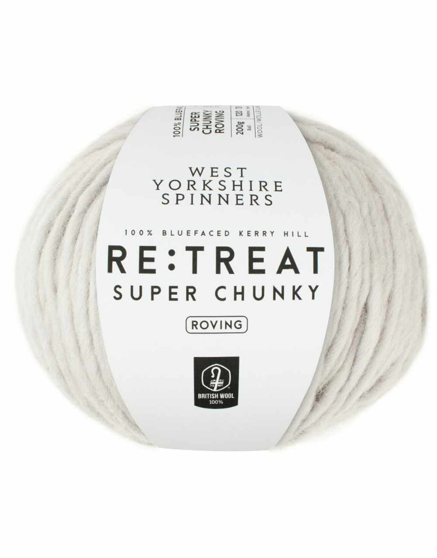 West Yorkshire Spinners Yarn & Wool Wisdom Re:Treat Super Chunky Roving Yarn, West Yorkshire Spinners 5053682002485 5053682002485