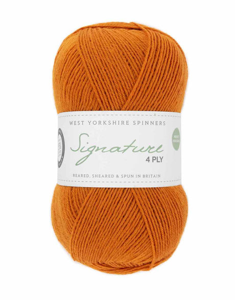 West Yorkshire Spinners Yarn & Wool Solid Signature 4-Ply Yarn, West Yorkshire Spinners