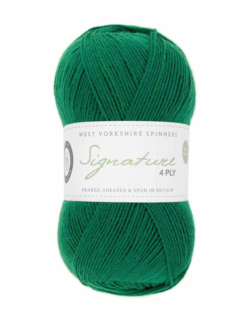 West Yorkshire Spinners Yarn & Wool Solid Signature 4-Ply Yarn, West Yorkshire Spinners