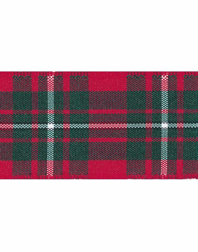 Not specified Ribbon & Trimming Christmas Tartan Ribbon, 16mm 5024264381847