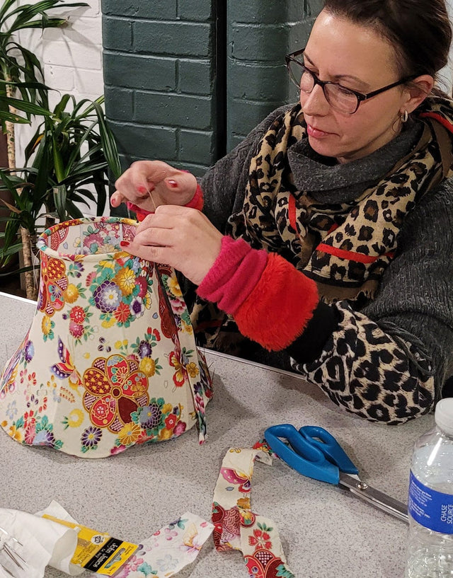 Jane Warren Workshop Empire Lampshade Day Workshop | Chichester Craft Courses