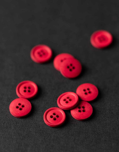 Merchant and Mills Buttons 15mm Cotton Button from Merchant & Mills, 15mm Demon Blood 13200