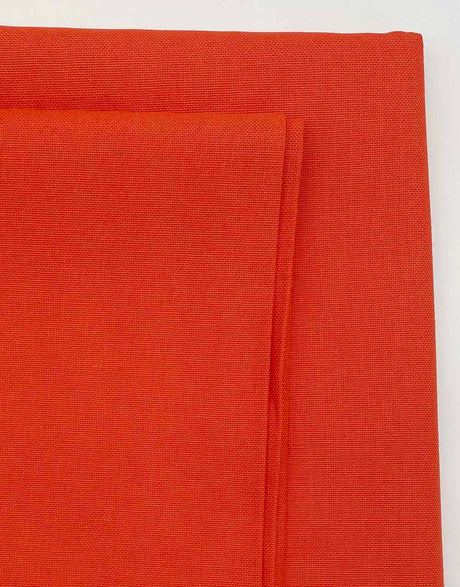 Not Specified Cotton Canvas Orange / Plain Orange Cotton Canvas Fabric 02900.010-0010