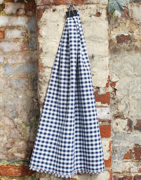 Not Specified Gingham Blue / Checks Navy Gingham Cotton Fabric 03087.008-0012