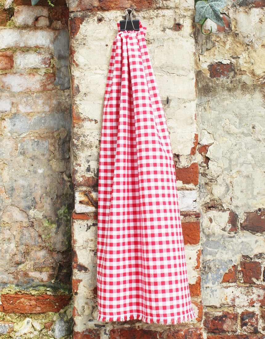 Not Specified Gingham Red / Checks Red Gingham Cotton Fabric 03087.002-0012