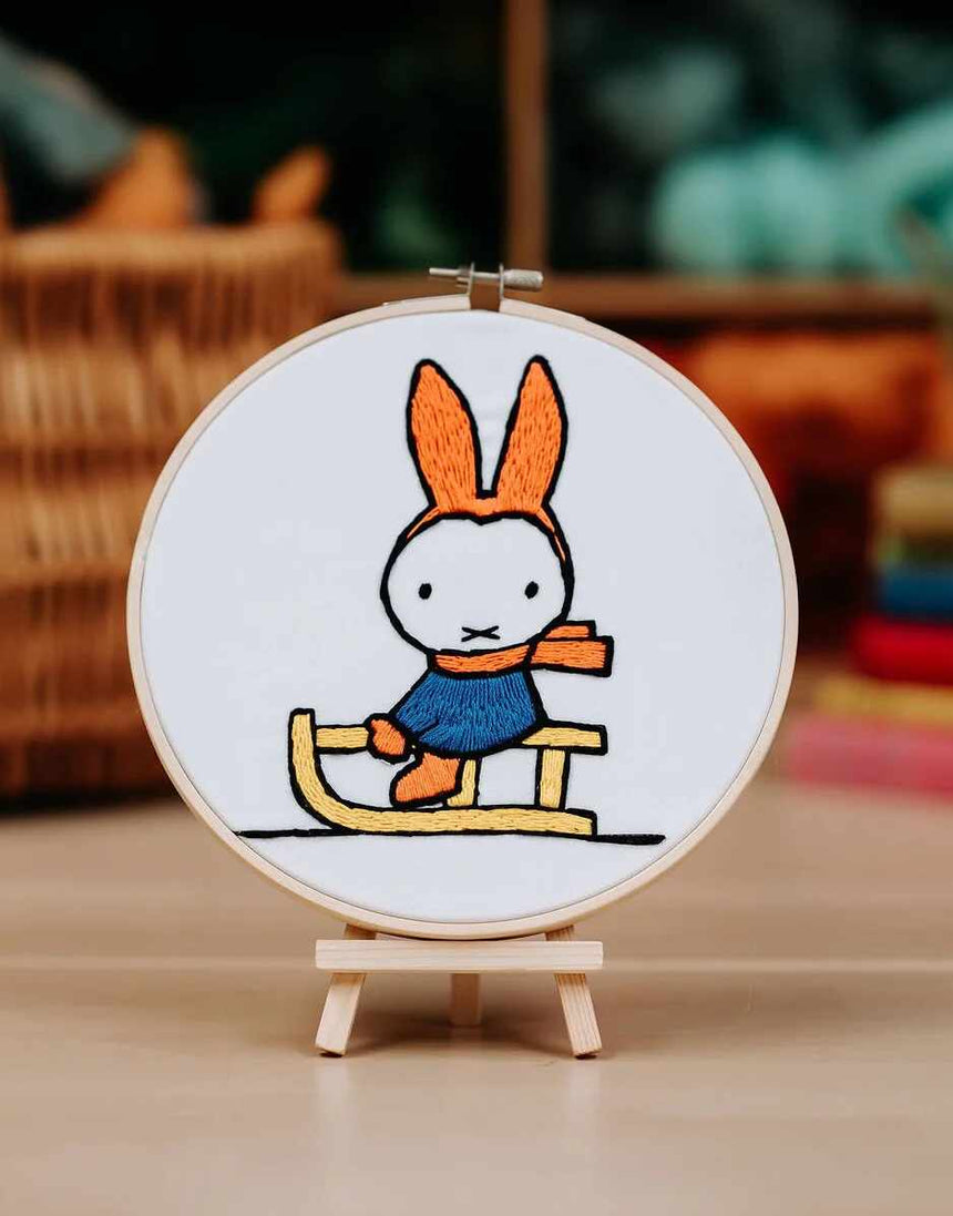 Miffy Embroidery Kit, Crafty Kit Company