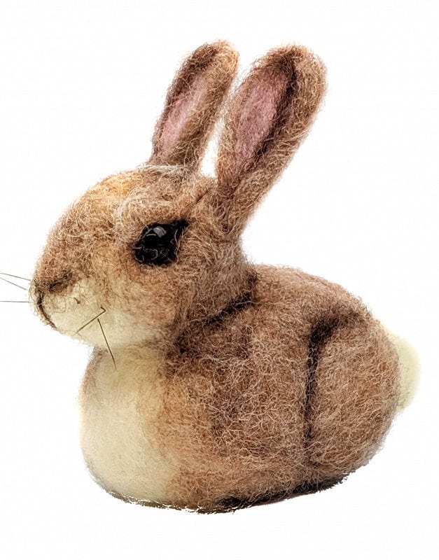 Crafty Kit Co Needle Felting Baby Bunny Needle Felting Kit, Crafty Kit Company 5060347381847 5060347381847