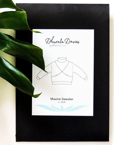 Dhurata Davies Tops Shirts & Blouses Maxine Sweater Sewing Pattern, Dhurata Davies 9364258