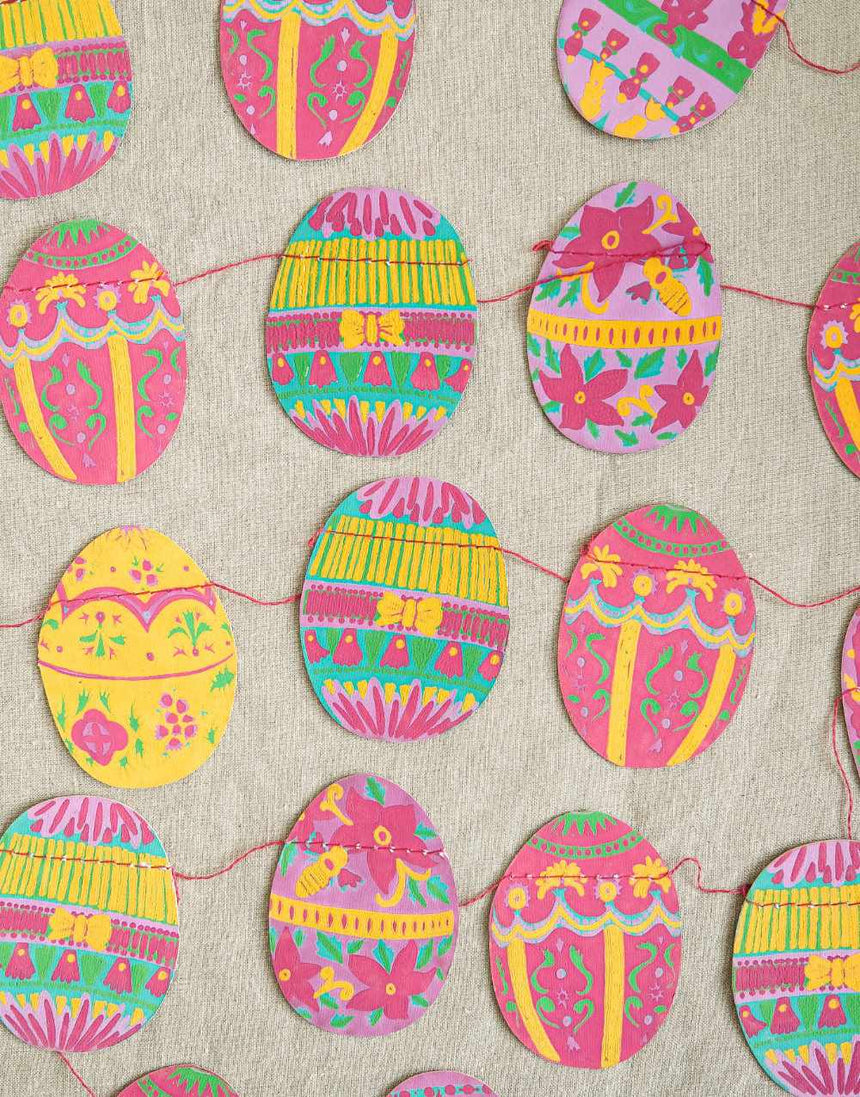 Easter Egg Paper Garland, East End Press