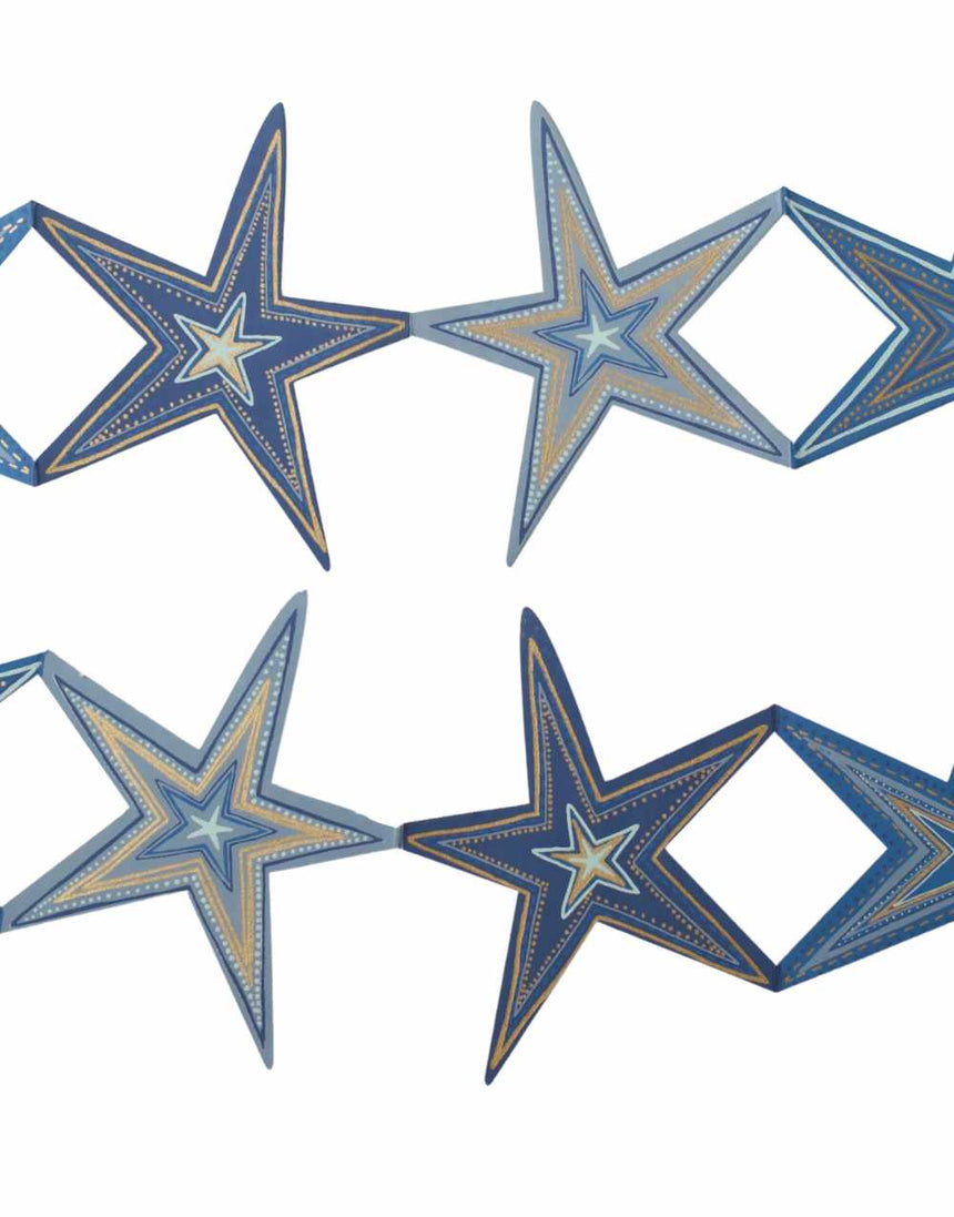 Star Concertina Garland, East End Press