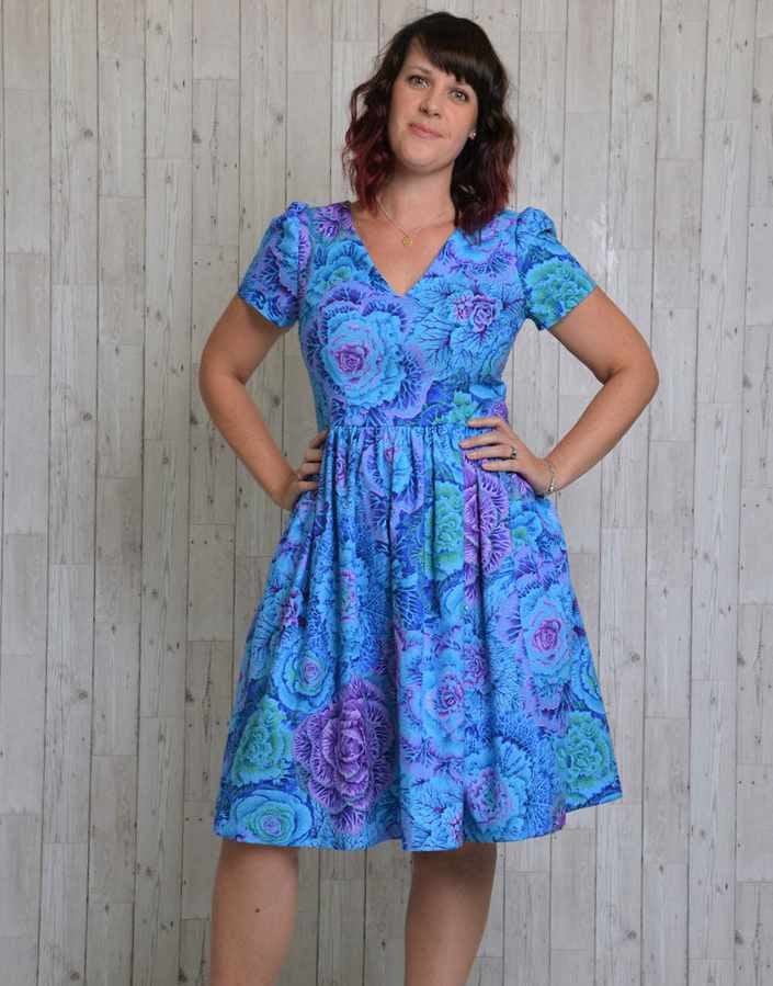 Emporia Patterns Dresses Lotta Dress Sewing Pattern, Emporia Patterns 14692