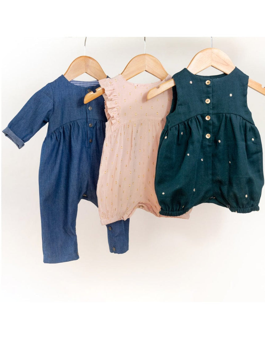 Ikatee Babies Clothing Madrid Jumpsuit/Playsuit Unisex Sewing Pattern (6m - 4y), Ikatee 3760278990195