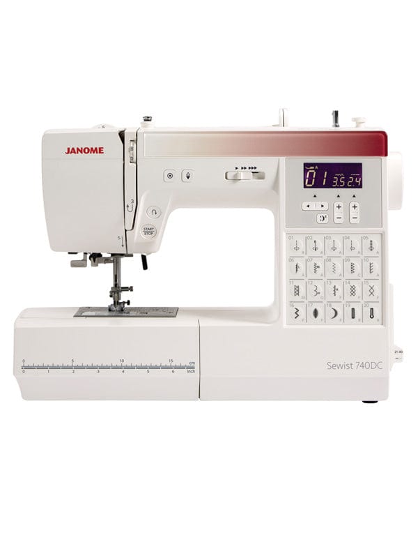 Janome Sewing Machines Janome Sewist 740DC Sewing Machine 05027843502046 5027843502046