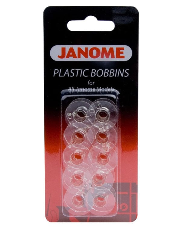 Janome Machine Accessories Janome Plastic Bobbins 0502784320227 5027843202274