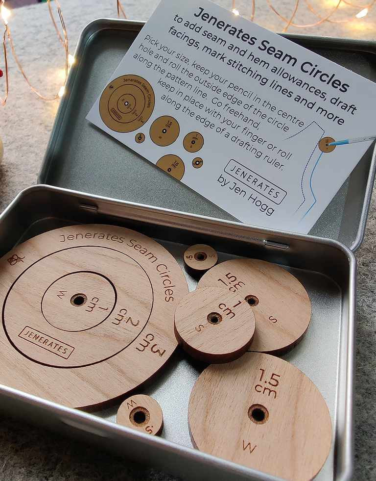 Jenerates Seam Circles Metric or Imperial