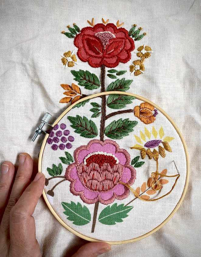 Ania Embroidery Kit, Kasia Jacquot