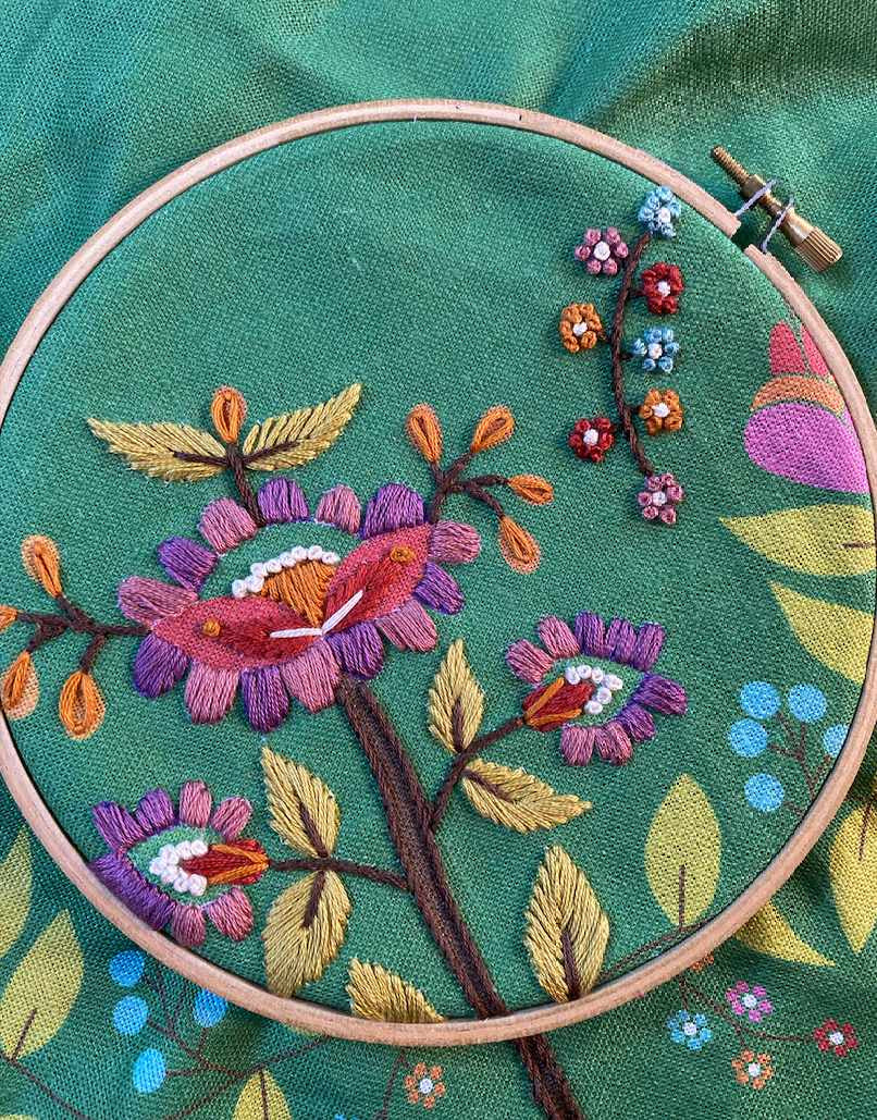 Marta Embroidery Kit, Kasia Jacquot