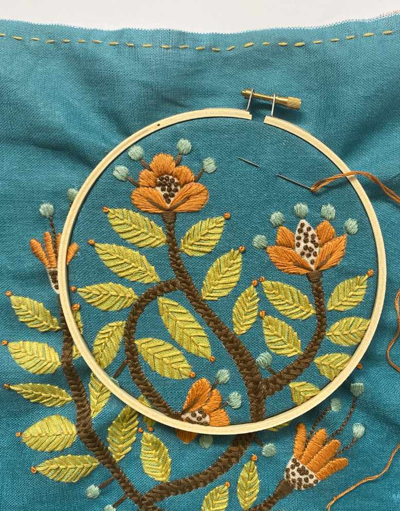 Olga Embroidery Kit, Kasia Jacquot