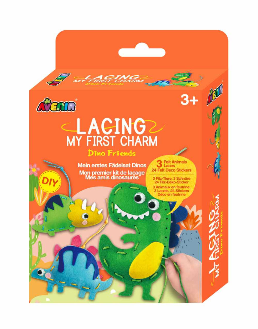 My First Lacing Kit, Dino Friends