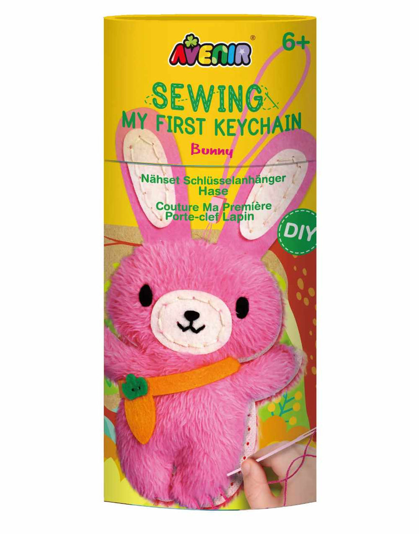 Bunny Keyring First Sewing Kit