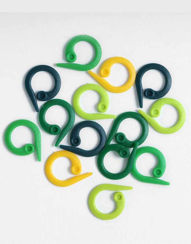 Knit Pro Knitting Needles & Accessories Split Ring Stitch Markers, Set of 30 8907628024796 8907628024796