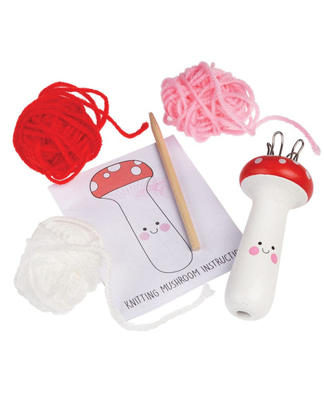 Not Specified Children's Craft Kits Knitting Mushroom French Knitting Kit 5027455427997 5027455427997