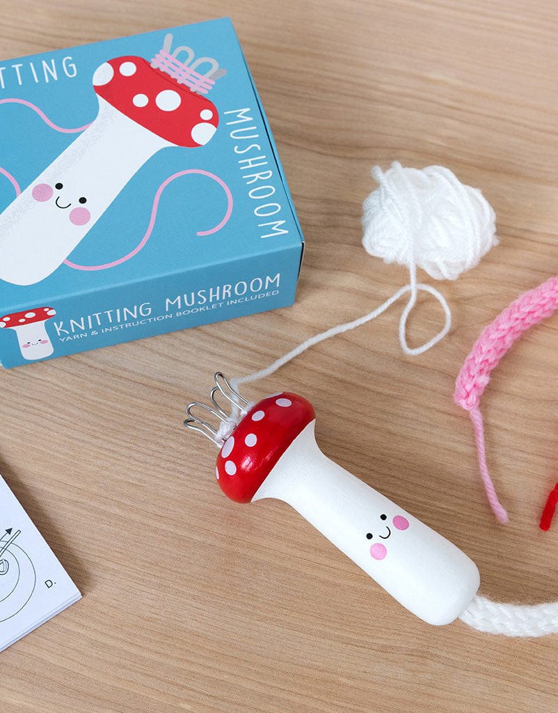 Not Specified Children's Craft Kits Knitting Mushroom French Knitting Kit 5027455427997 5027455427997