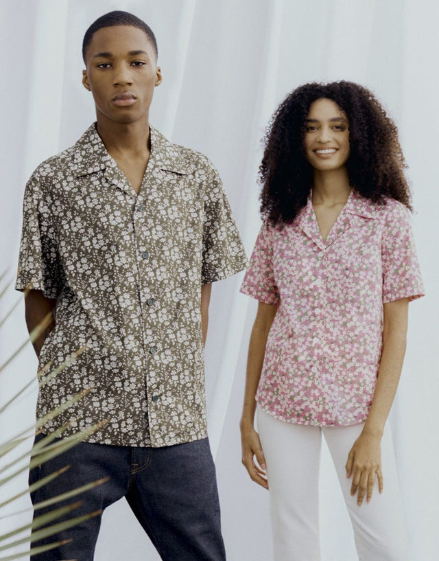 Liberty Fabrics Tops Shirts & Blouses Como Unisex Collar Shirt Sewing Pattern, Liberty Fabrics 12763