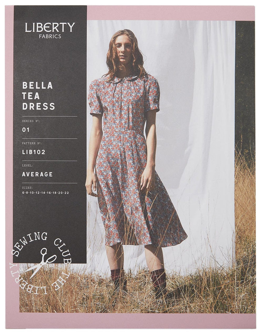 Liberty Fabrics Dresses Bella Tea Dress Sewing Pattern, Liberty Fabrics