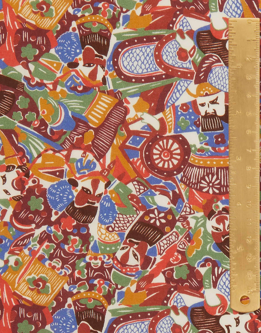 Liberty Fabrics Liberty Fabrics Tana Lawn® AW22: The House of Liberty Liberty Fabrics Tana Lawn® Amanda's Opera C 13605