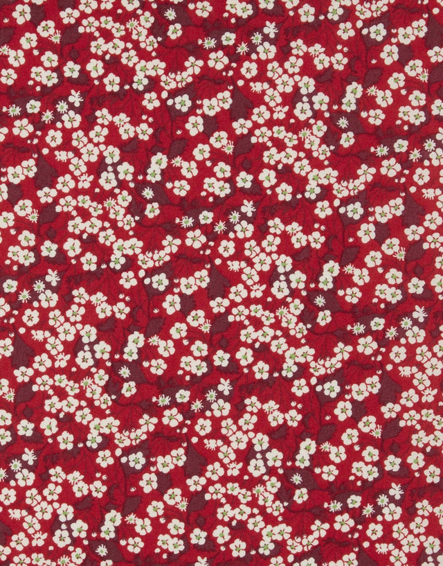 Liberty Fabrics Liberty Fabrics Tana Lawn® Classic Tana Lawn® Liberty Fabrics Tana Lawn® Mitsi Valeria Red 75953698