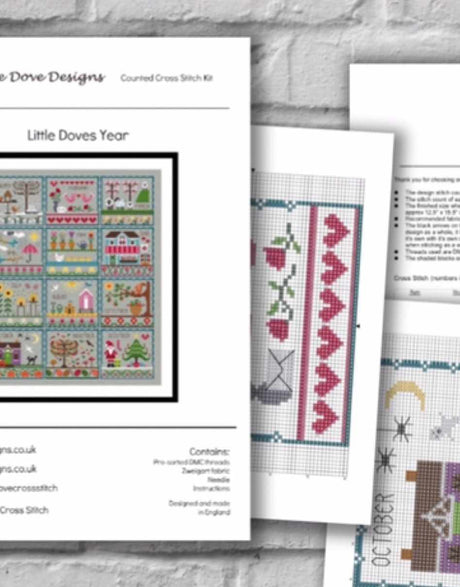 Little Dove Designs Cross Stitch Little Dove's Year Cross Stitch Kit 13286