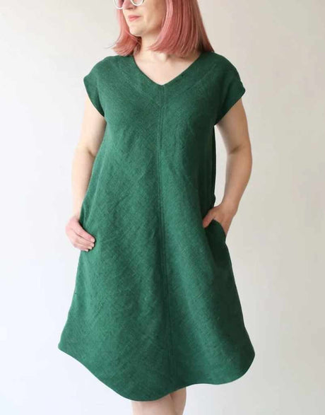 Made by Rae Dresses Emerald Dress & Top Sewing Pattern, Made by Rae 15813