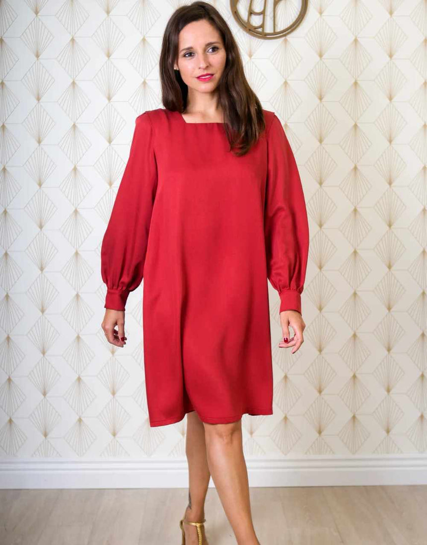 Lauren Blouse & Dress Sewing Pattern, Maison Fauve