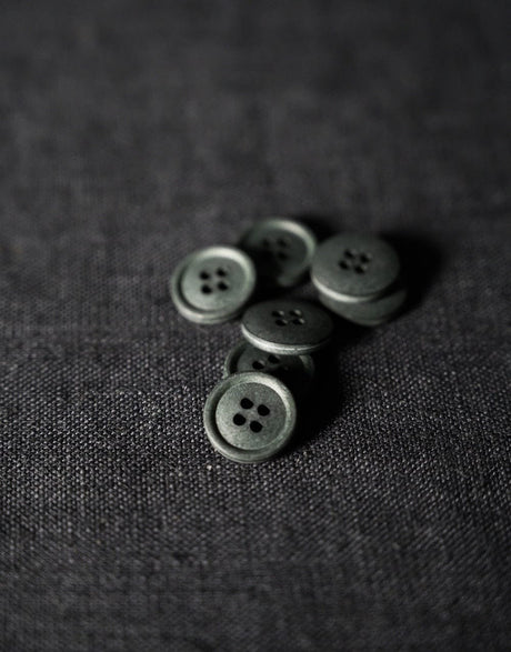 Merchant and Mills Buttons 15mm Cotton Button from Merchant & Mills, 15mm Garden Slate 11865