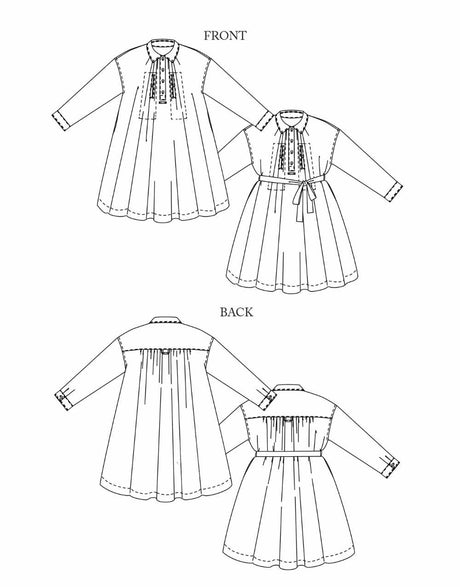 Merchant and Mills Dresses The Cawley Dress, Merchant and Mills Sewing Pattern